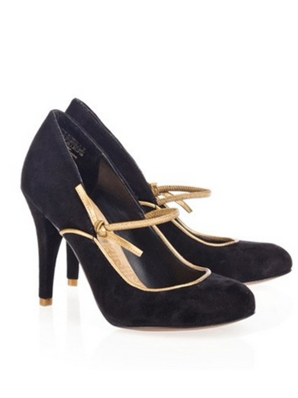Rockport Black Suede Mary Jane Heels